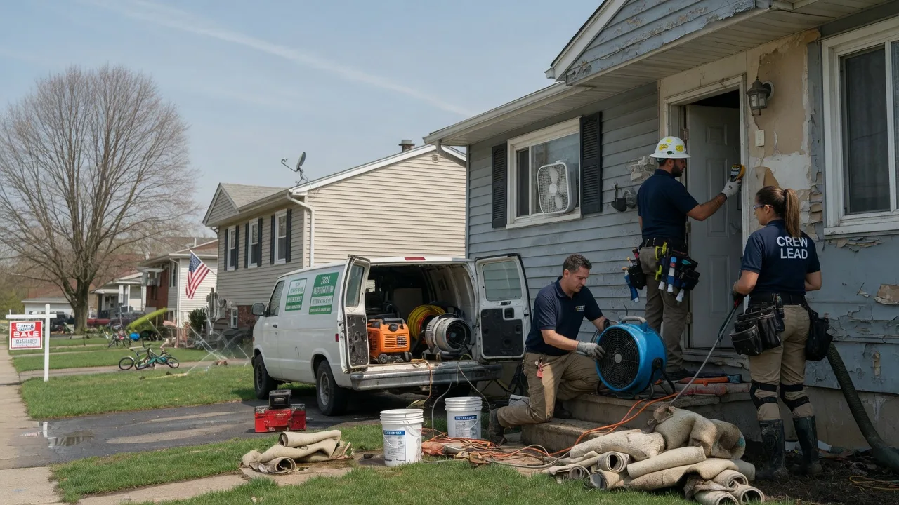 Flood Cleanup in Cedar, IA near me