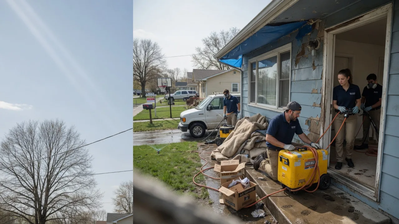 Basement Flood Cleanup in Cedar, IA near me